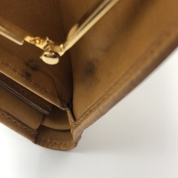 Celine Macadam Kisslock Coated Canvas and Leather Wallet EUC- Beautiful - Picture 9 of 10